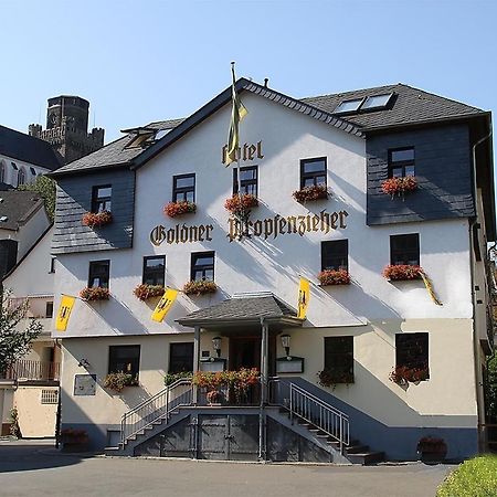Goldener Pfropfenzieher Oberwesel Buitenkant foto